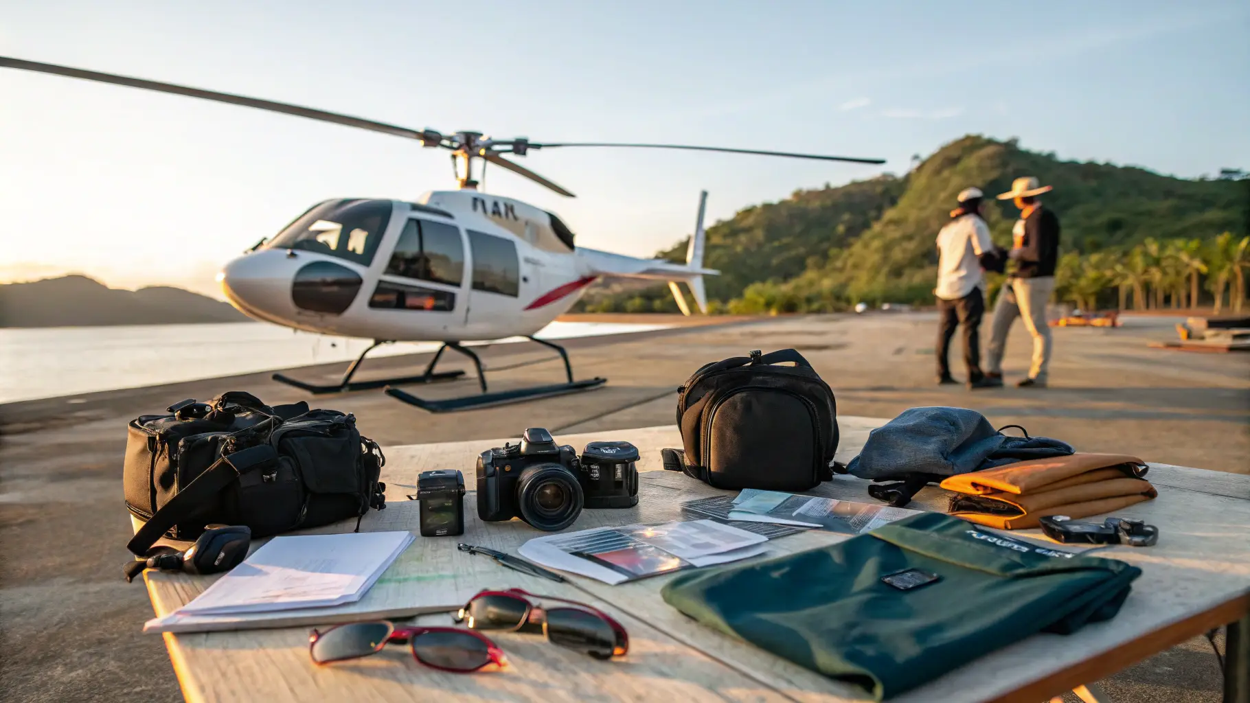 Persiapan Helicopter Tour | Tour Helikopter Labuan Bajo
